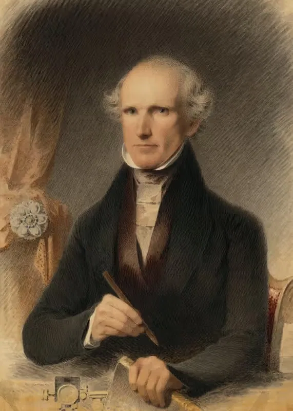 Автопортрет by Джеймс Бартон Лонгакр, c. 1845 — digital art print download