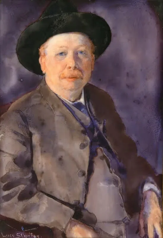 Джоэл Чандлер Харрис by Люси Мэй Стэнтон, c. 1914 — digital art print download