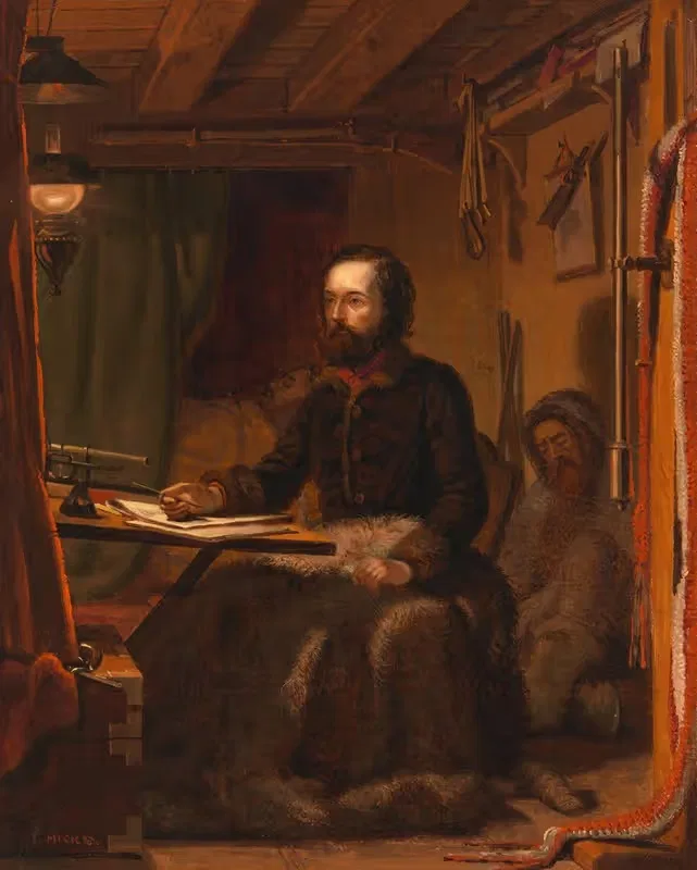 Elisha Kent Kane by Thomas Hicks, c. 1860 — digital art print download