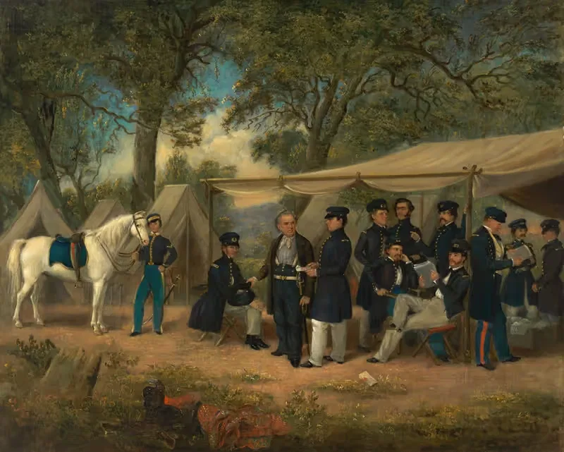 Zachary Taylor at Walnut Springs — William Garl Browne Jr.