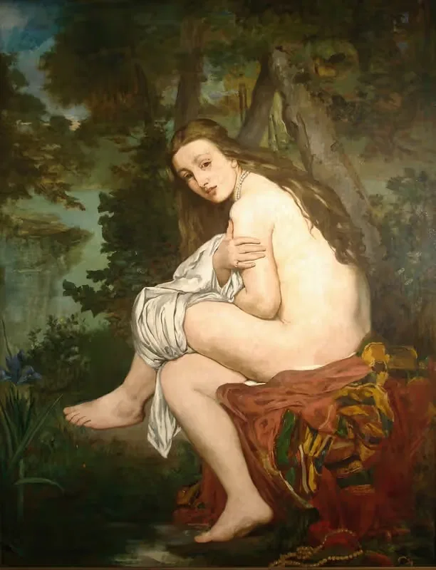 Нимфа-сюрприз by Эдуар Мане, 1861 — digital art print download