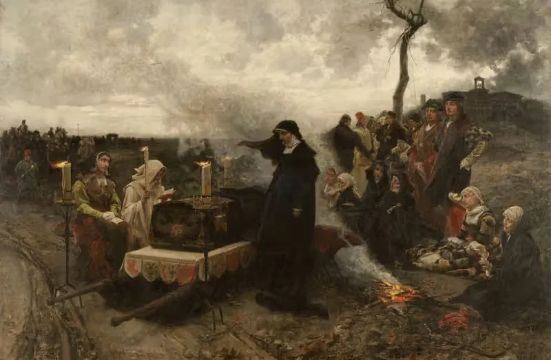 Донья Хуана безумная by Франсиско Прадилья, 1878 — digital art print download