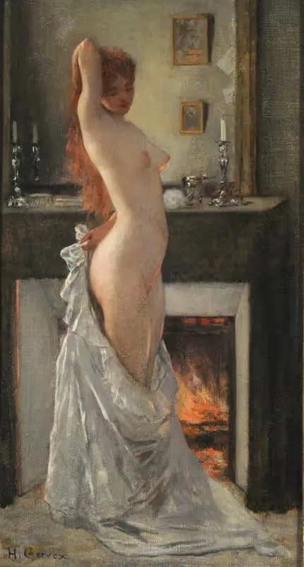 Parisina en su toilette — Henri Gervex