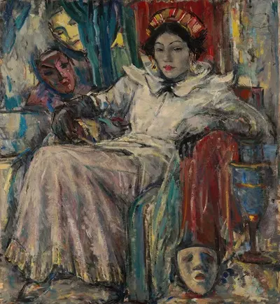 Актриса by Иоганнес Гринберг, 1943 — digital art print download