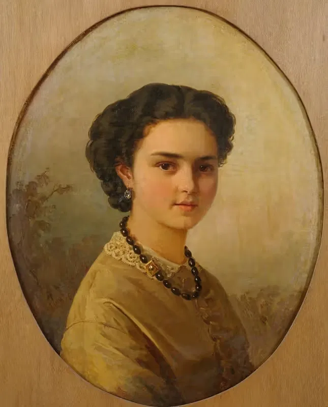 Portrait of a Lady — Julie Wilhelmine Hagen-Schwarz