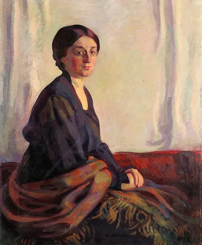 Portrait of Ella Lüüs — Nikolai Triik