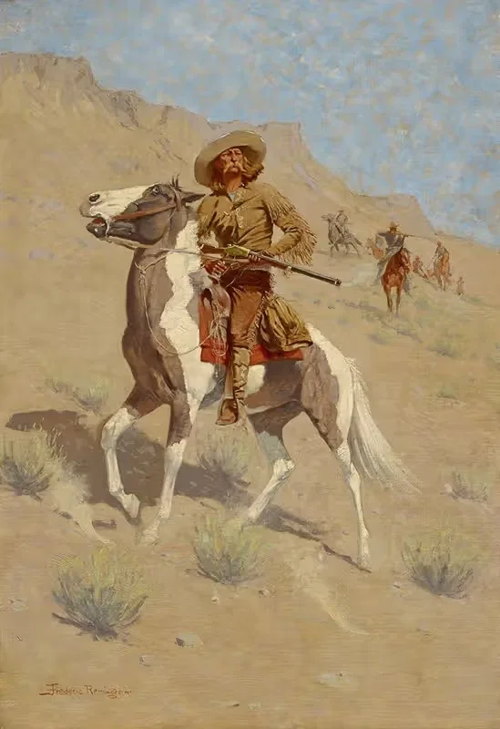 Разведчик by Фредерик Ремингтон, 1902 — digital art print download