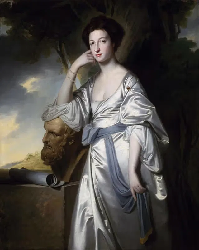 Элизабета, леди Блант by Джордж Ромни, 1759-1769 — digital art print download