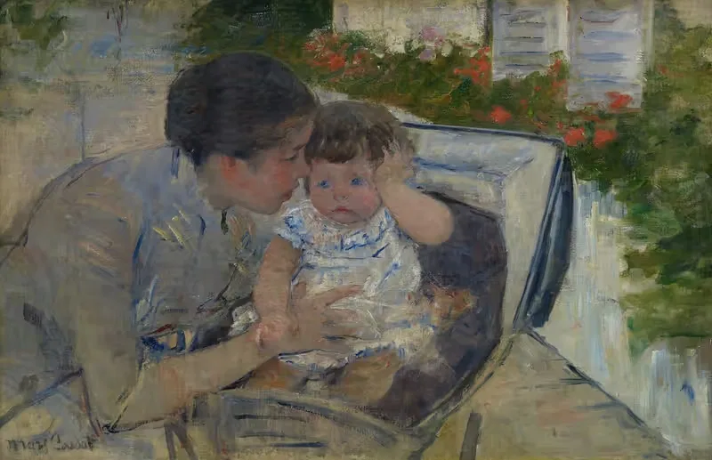 Susan Comforting the Baby — Mary Cassatt