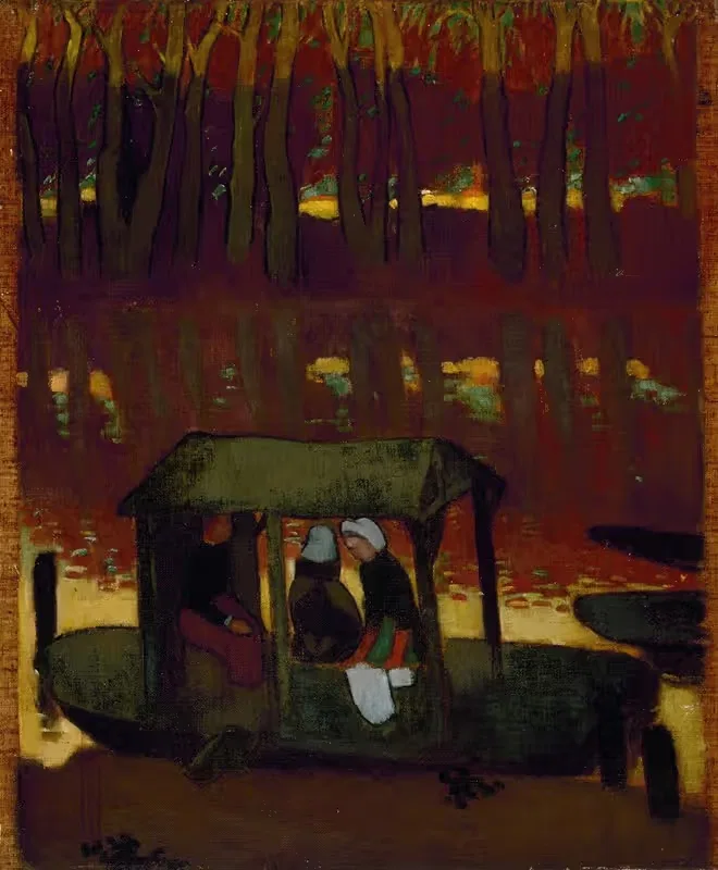 Evening Memory I by Maurice Denis, 1890 — digital art print download