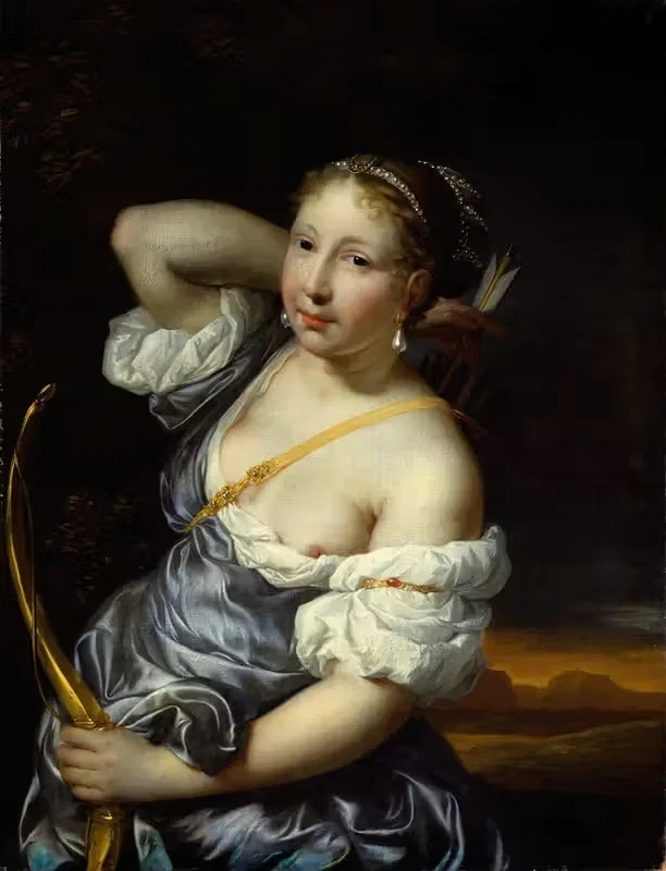 Диана в роли охотницы by Николас ван Хелт Стокаде, 1654 — digital art print download