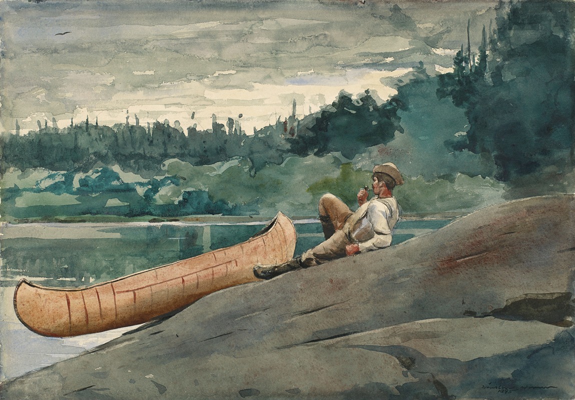 The Guide by Winslow Homer, 1895 — digital art print download