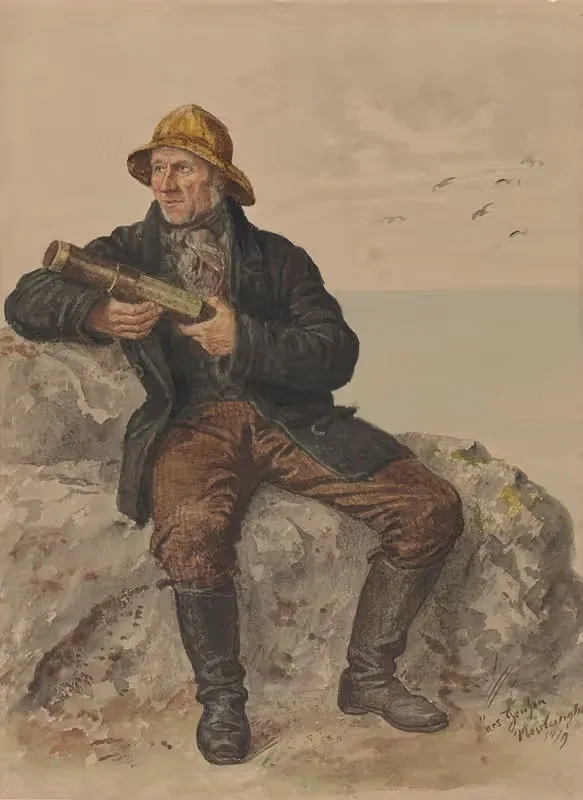 Ларс Йенсен, Невлунгхавн by Адольф Тидеманд, 1861 — digital art print download