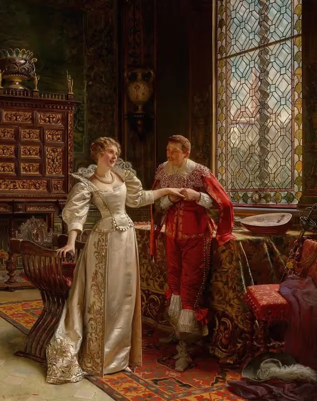 La demande en mariage by Charles Soulacroix — digital art print download