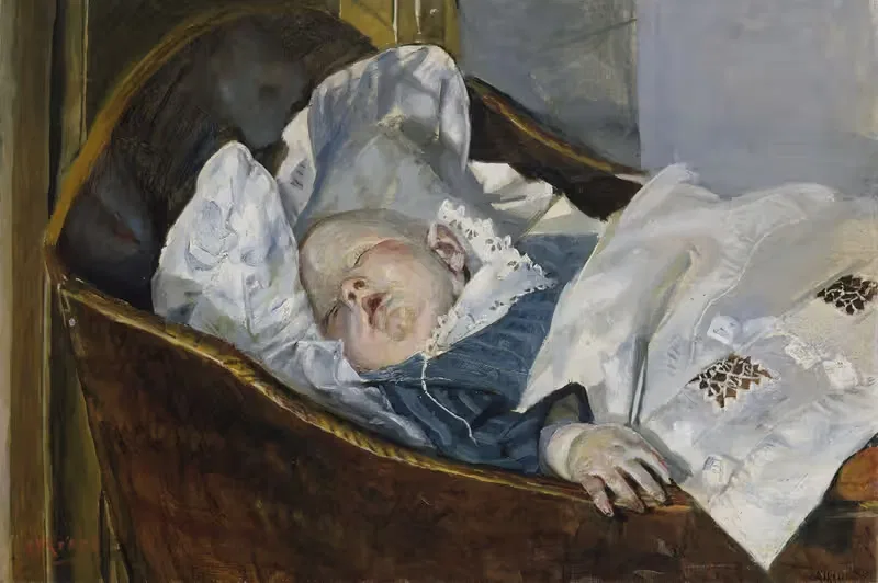 Tulla, the Artist's Grandchild — Christian Krohg