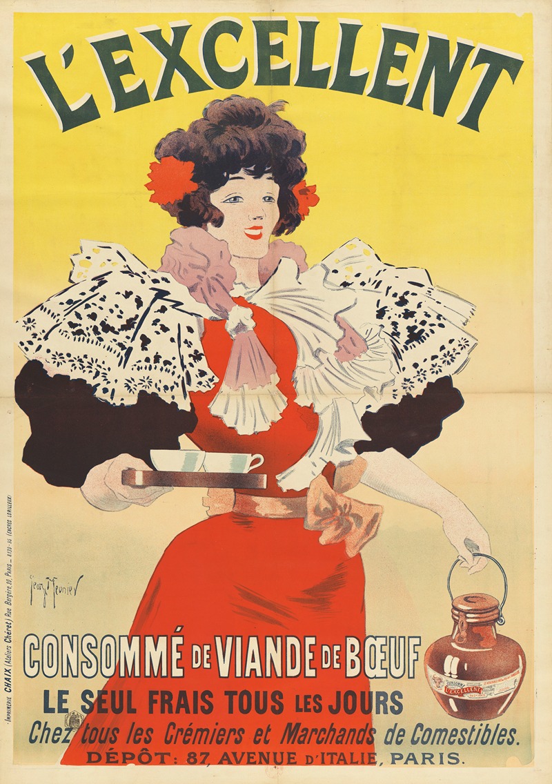 L'Excellent consommé de viande de boeuf — Georges Meunier