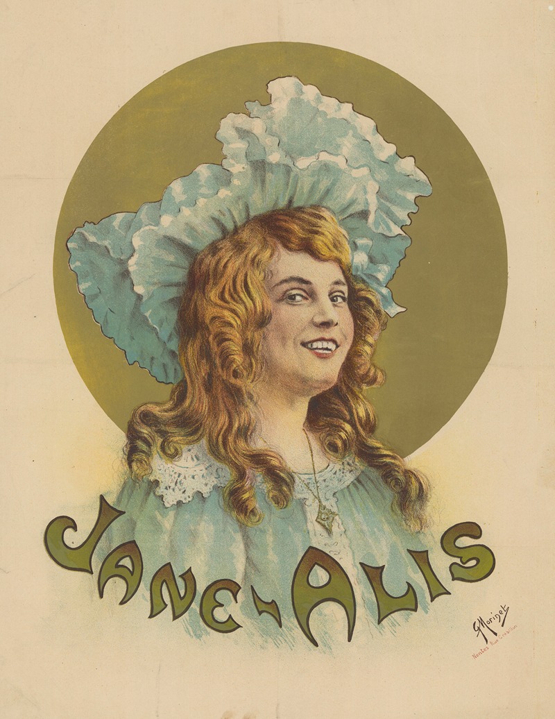 Jane-Alis by Georges Morinet, 1906 — digital art print download