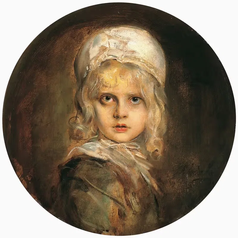 Porträt der Tochter Marion Lenbach — Franz von Lenbach