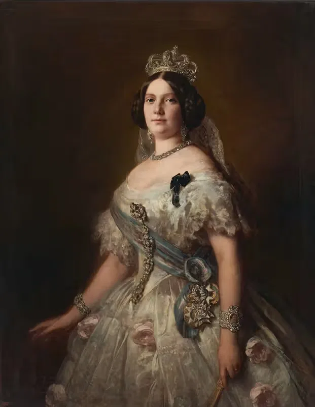 Isabella, Queen of Spain — Franz Xaver Winterhalter