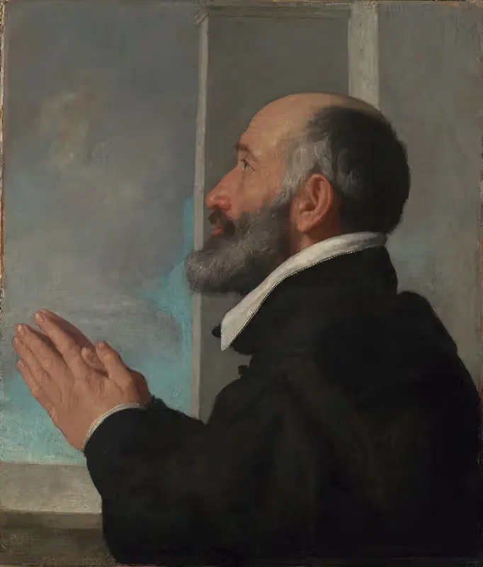 Portrait of a Donor — Giovanni Battista Moroni
