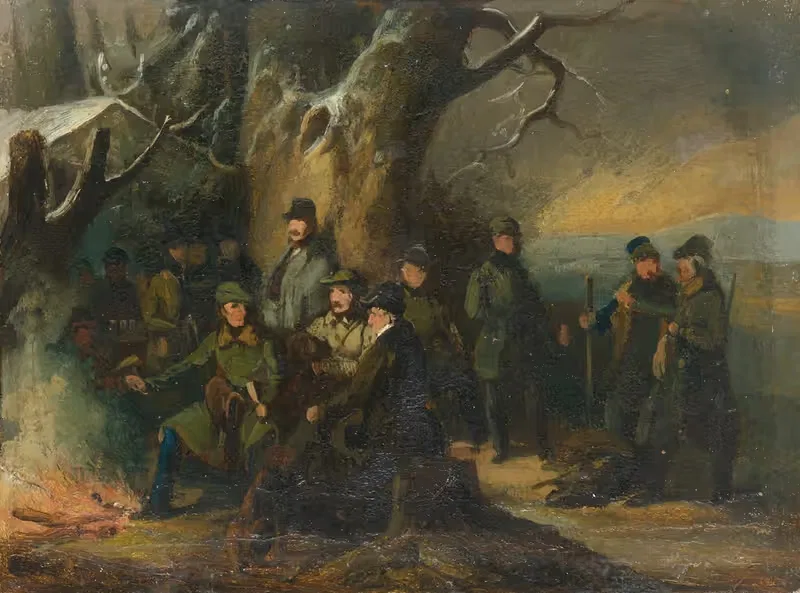 Великий герцогский охотничий праздник — Иоганн Баптист Кирнер