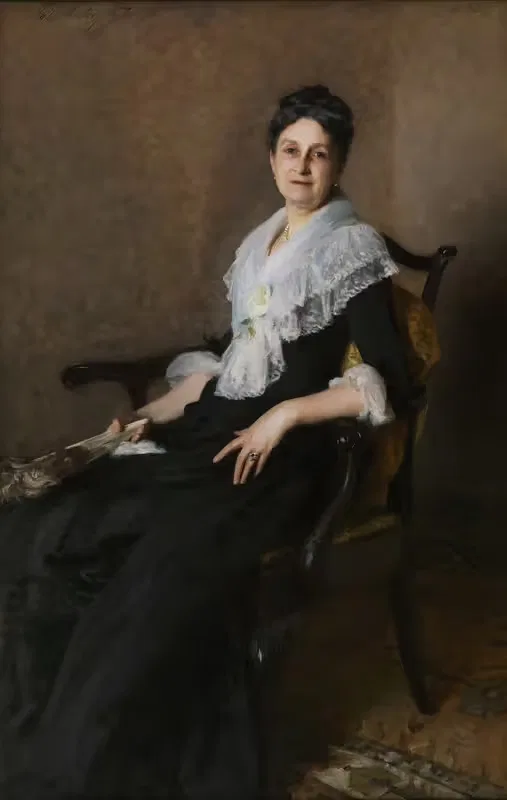 Элизабета Аллен Маркванд by Джон Сингер Сарджент, 1887 — digital art print download