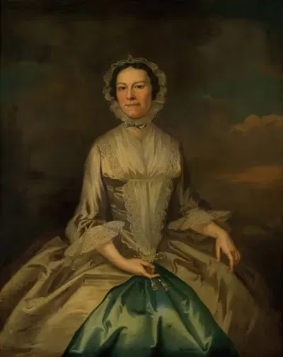 Mrs. William Peartree Smith by John Wollaston — digital art print download