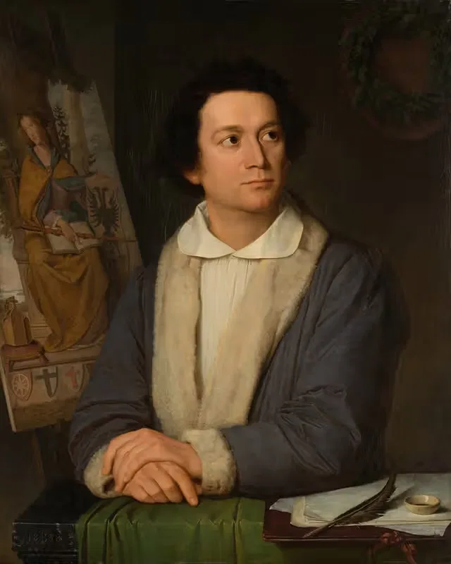 Portrait of the Painter Philipp Veit — Josef Binder