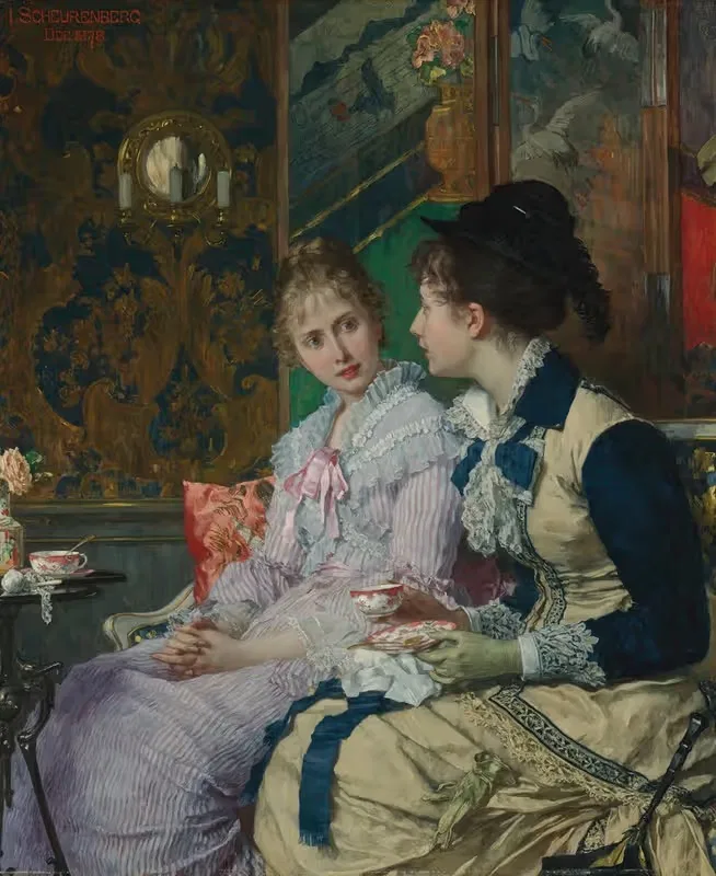 Доверия by Джозеф Шеуренберг, 1878 — digital art print download