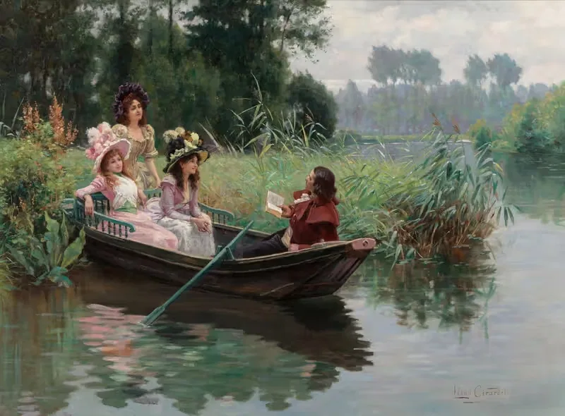 A captive audience by Léon Girardet — digital art print download