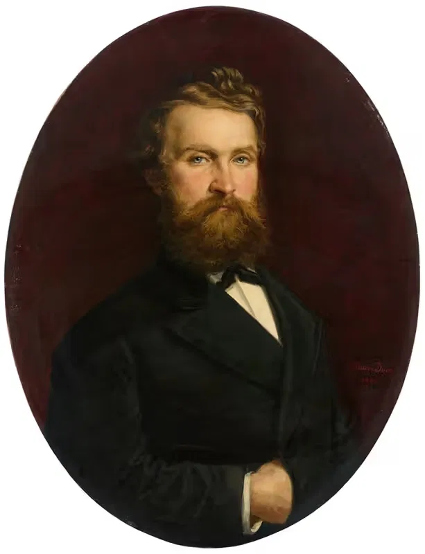 Portrait of Hermann Krebs — Marie Dürr-Grossmann