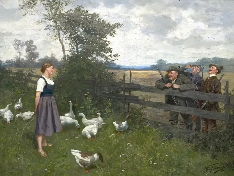 Охотничья латинь by Макс Флашар, 1914 — digital art print download