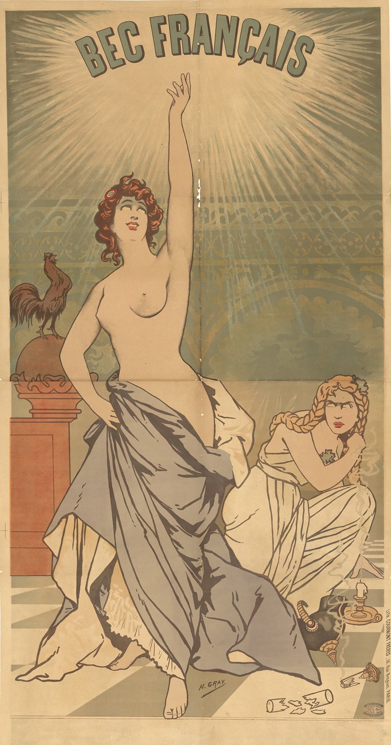 Bec Français by Анри Буланже Грей, 1895 — digital art print download