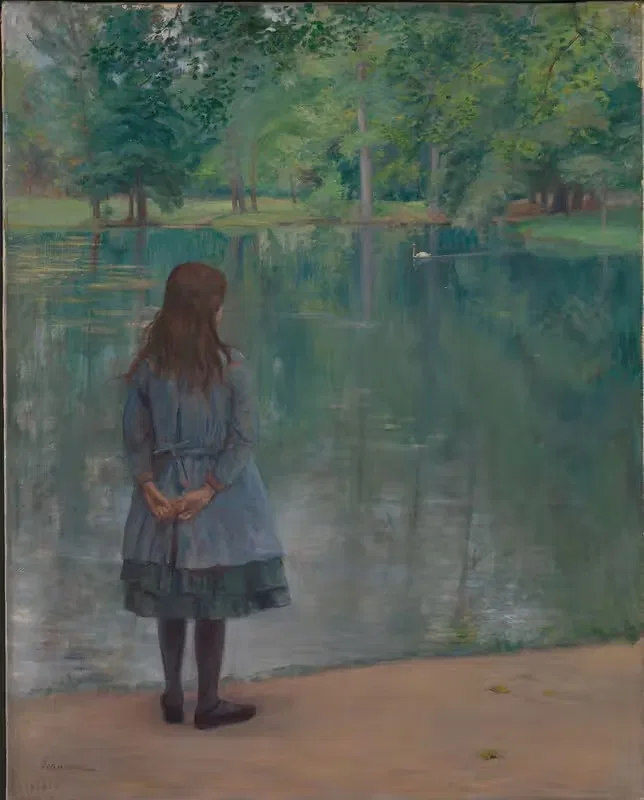 В парке by Пьер Жорж Жанио, 1889 — digital art print download