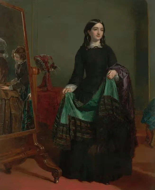 Кейт Никлби у мадам Манталини by Уильям Пауэлл Фрит, 1856 — digital art print download