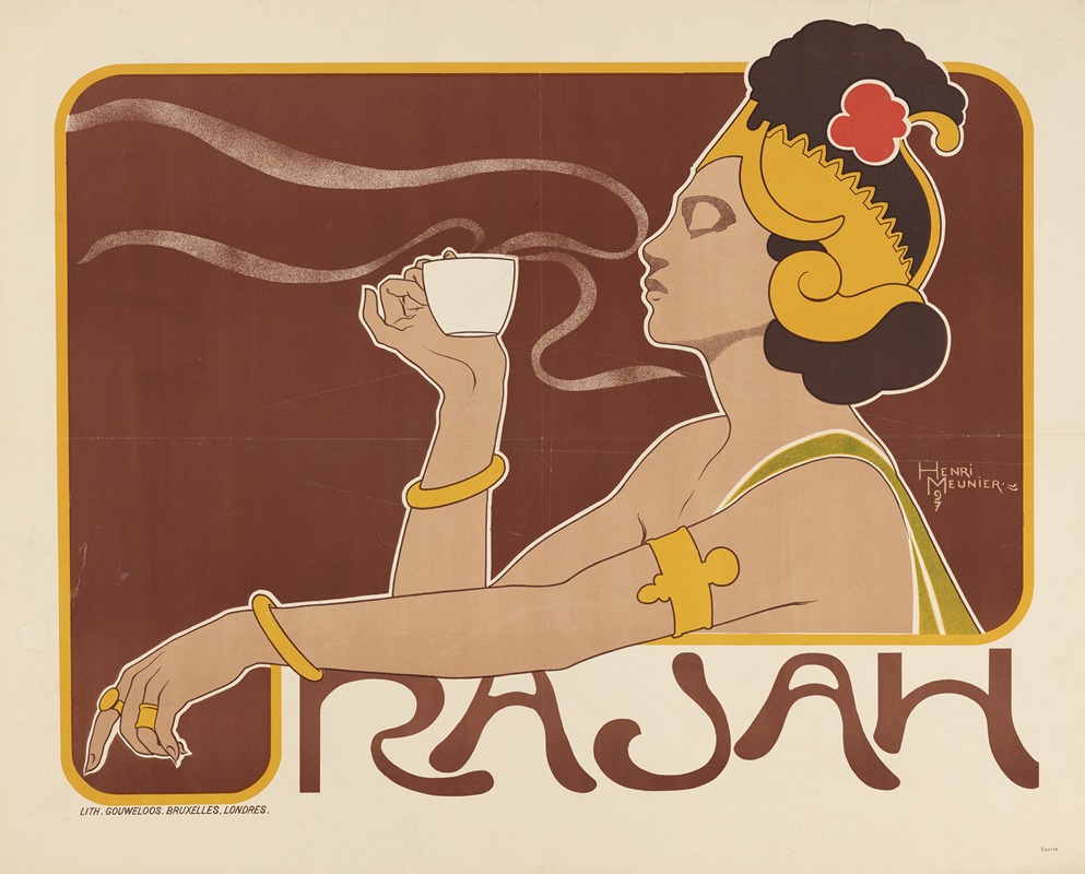 Rajah by Анри Менье, 1897 — digital art print download