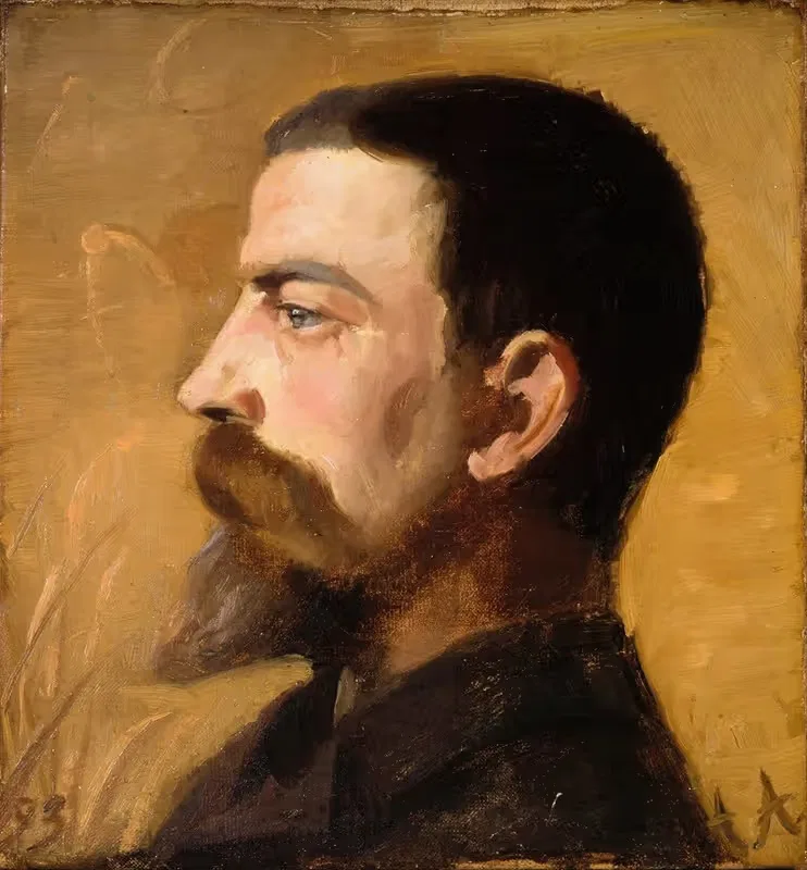 Вальдемар Шёнхейдер Мёллер by Анна Анкер, 1893 — digital art print download