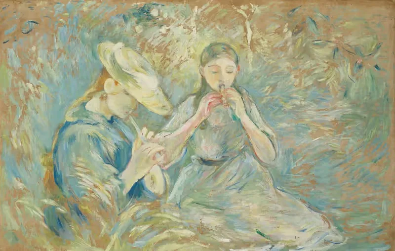 Флажолет by Берт Морисо, 1890 — digital art print download