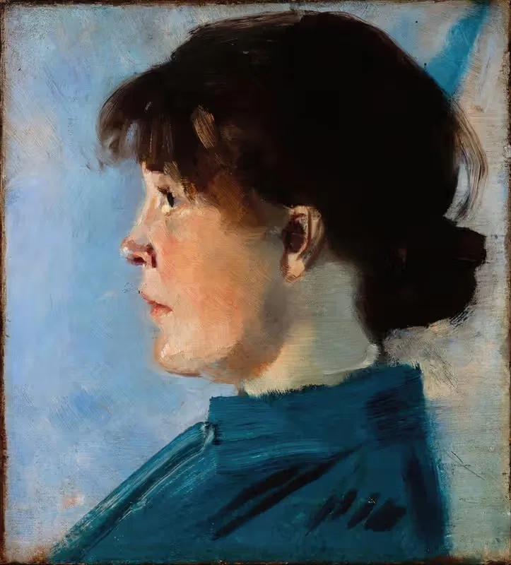 Oda Krohg by Christian Krohg, 1888 — digital art print download