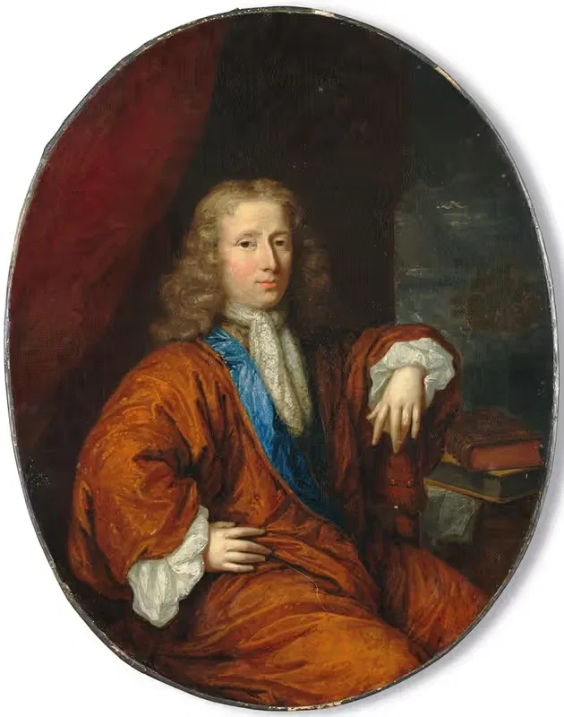 Portrait of a gentleman — Constantijn Netscher