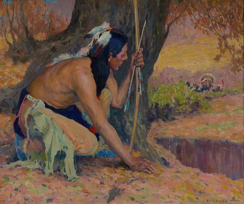 Охотник на индейок by Эйнджер Ирвинг Кус, 1926 — digital art print download