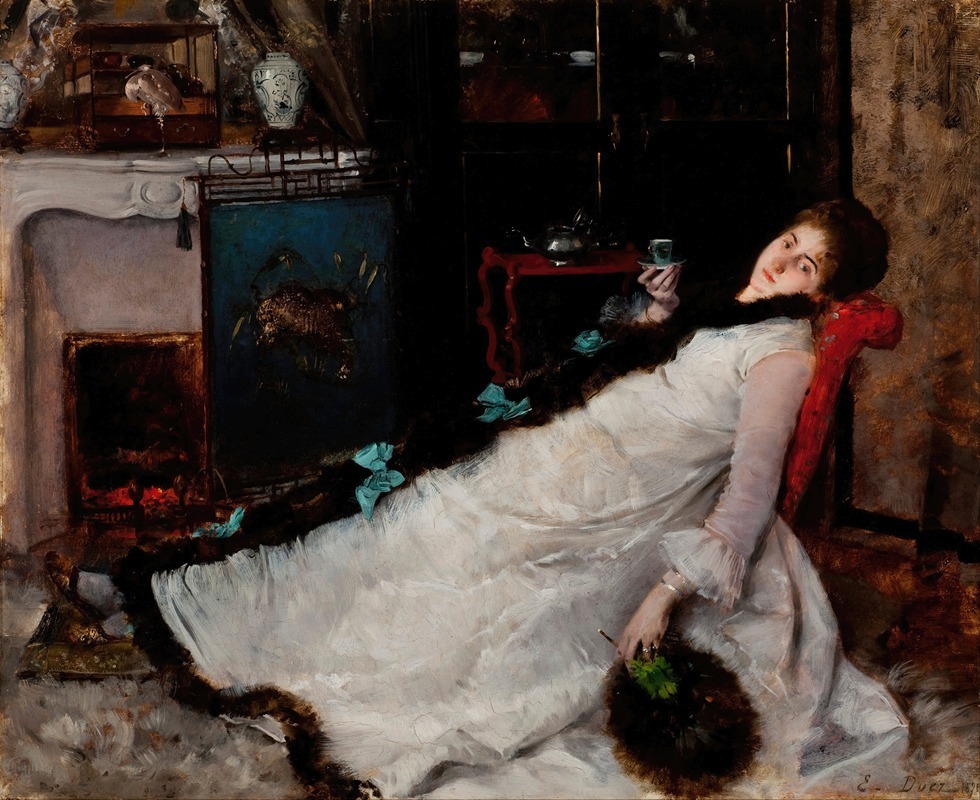 Отдых by Эрнест-Анж Дюэ, 1891 — digital art print download