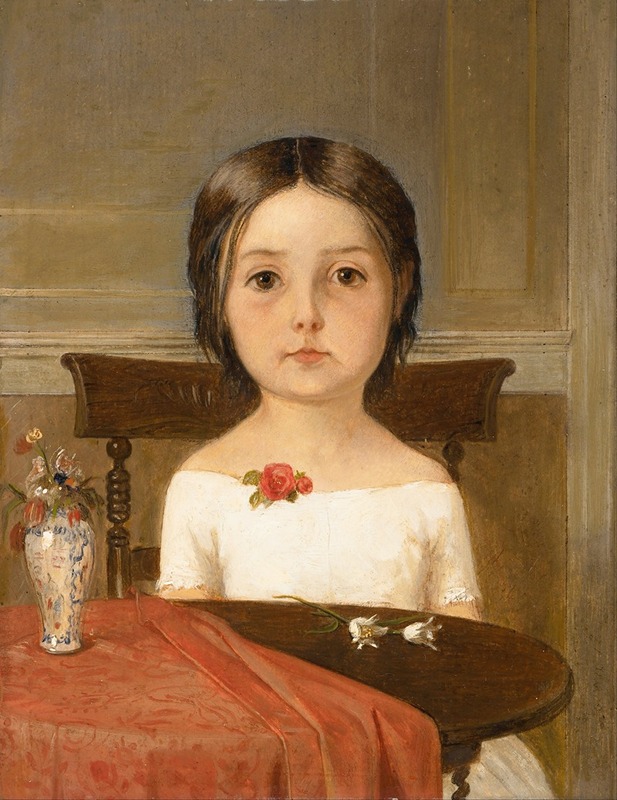 Милли Смит by Форд Мадокс Браун, 1846 — digital art print download
