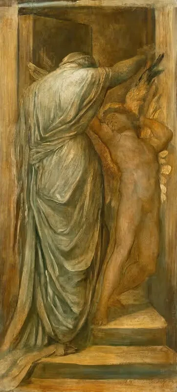 Study for 'Love and Death' by George Frederic Watts — digital art print download
