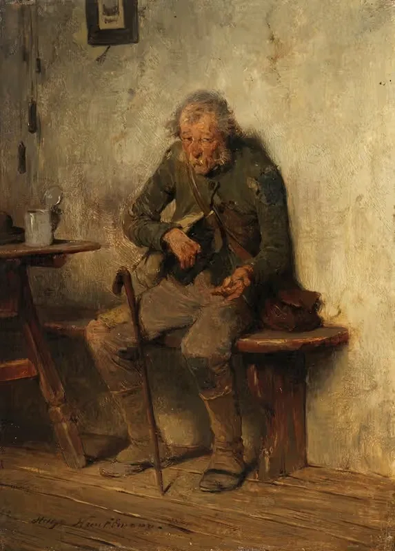Последний грошь by Хьюго Кауфманн, 1876 — digital art print download
