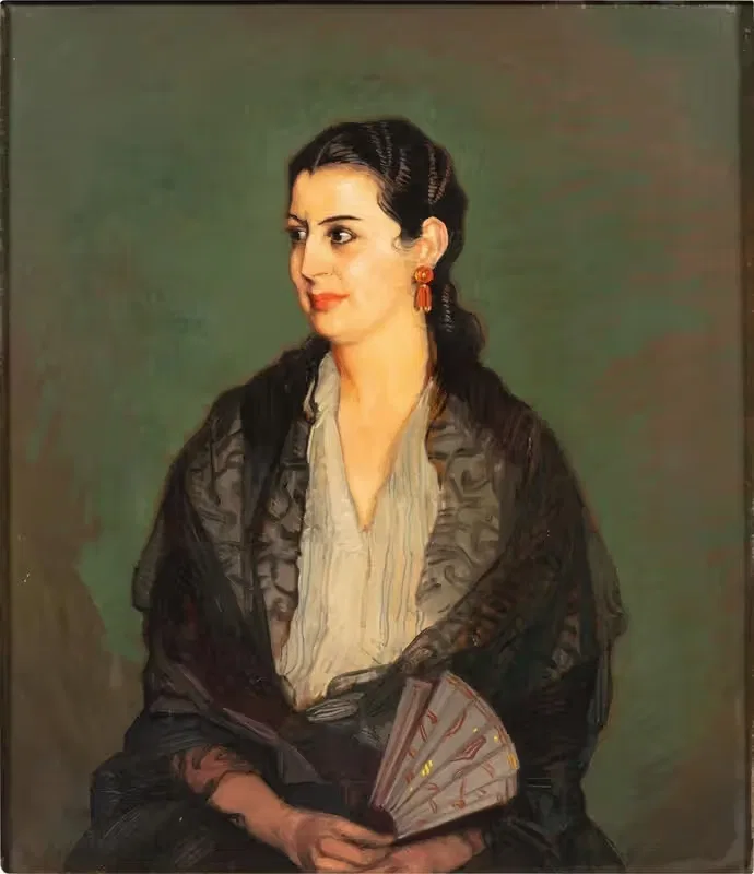 A Madrilenian woman — Ignacio Zuloaga