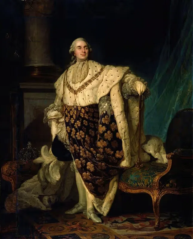 Louis XVI in Coronation Robes — Joseph Siffred Duplessis