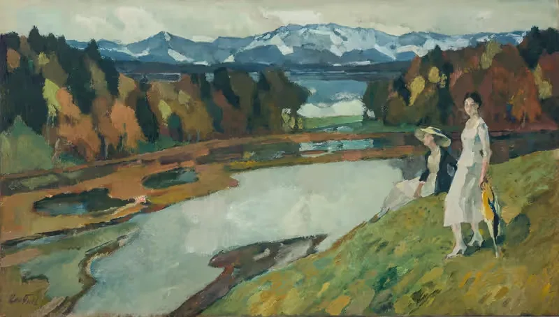 Фён, Кампенванд, Химзее by Лео Путц, 1911 — digital art print download