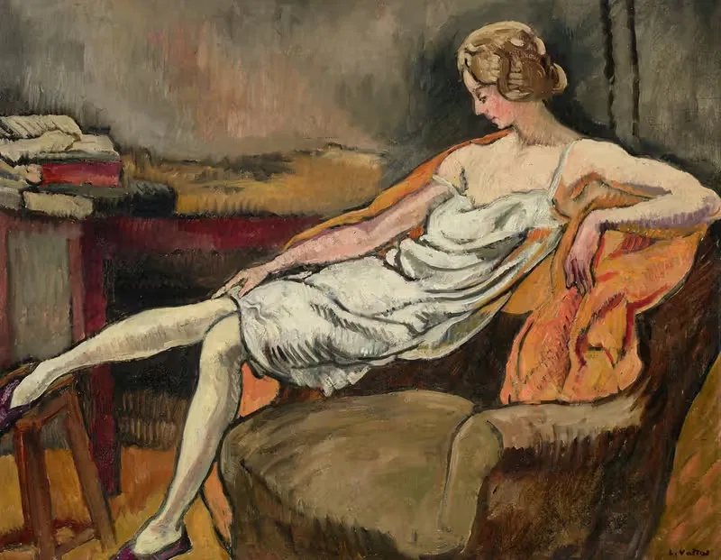 Femme au fauteuil — Louis Valtat