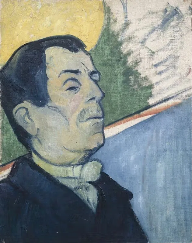 Portrait of a man — Paul Gauguin
